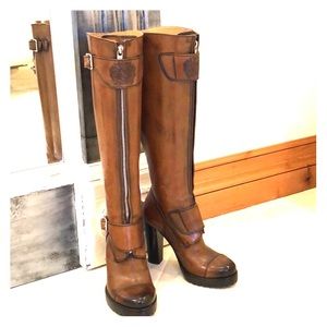 Alberto Fasciani Italian leather boots like new